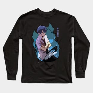 Blue Exorcist Rin Okumura PixelArt Long Sleeve T-Shirt
